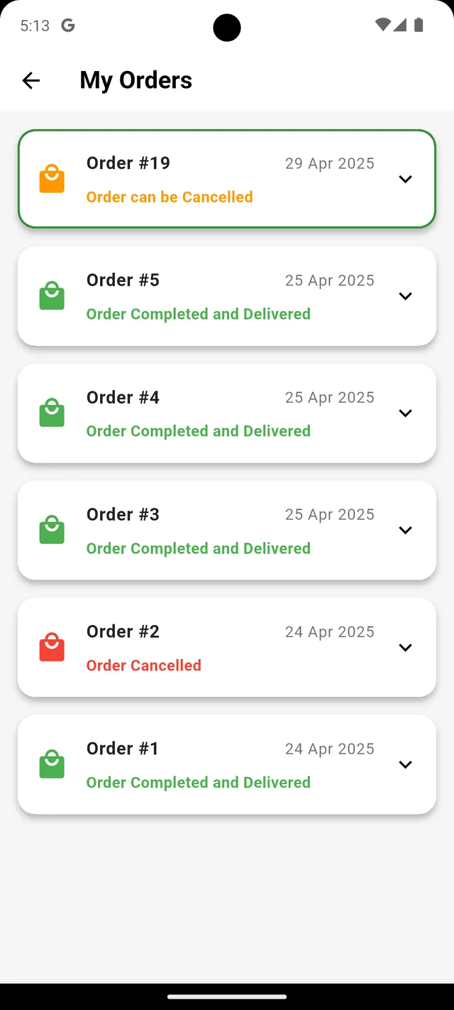 GK Store — Myorder